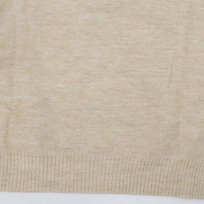Womens UK Size 10 ASOS Beige Pullover Sweatshirt