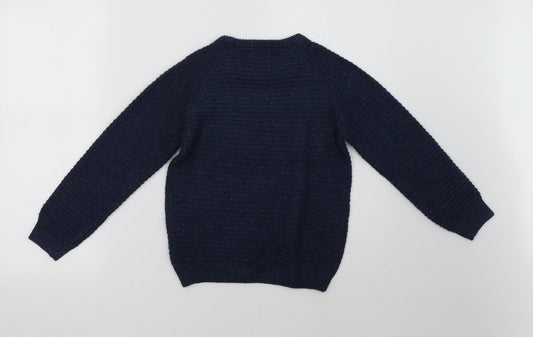 Primark Boys Blue   Pullover Sweatshirt Size 7-8 Years