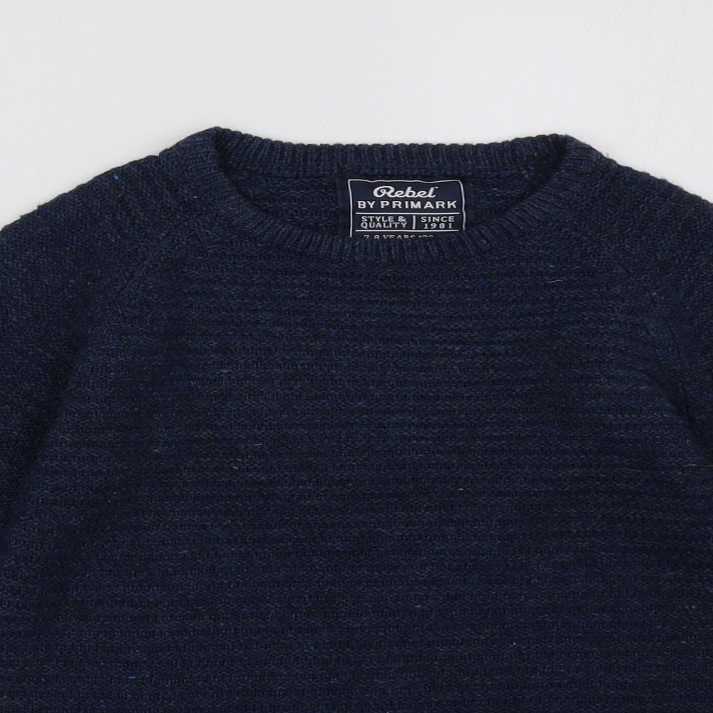 Additional view of Primark boys’ blue pullover sweatshirt, size 7-8, years