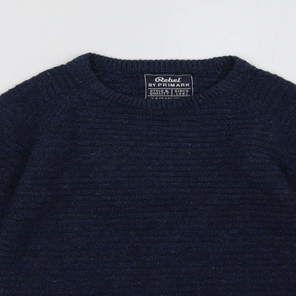 Additional view of Primark boys’ blue pullover sweatshirt, size 7-8, years