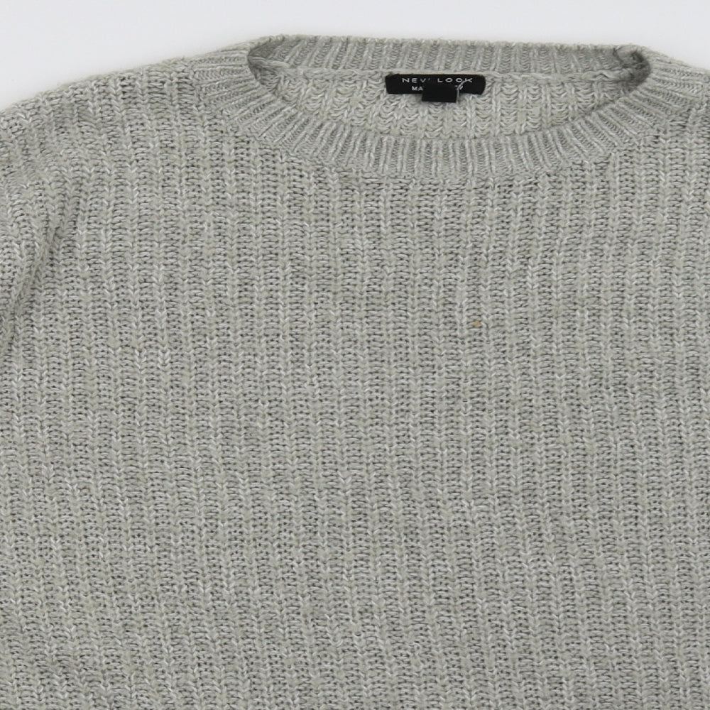 Additional view of New Look women’s grey pullover sweatshirt, size L