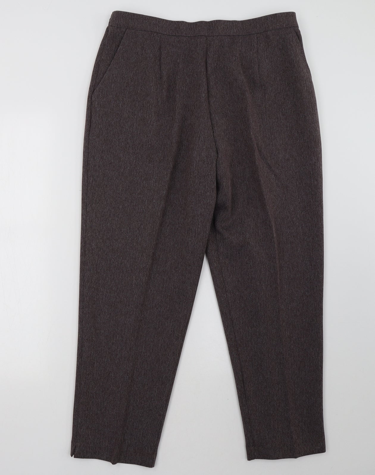 Womens UK Size 18 Preworn Regular Fit  Purple Trousers