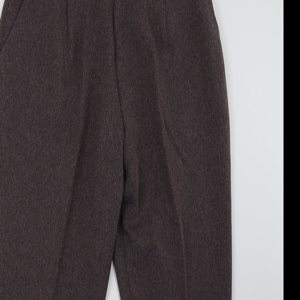 Womens UK Size 18 Preworn Regular Fit  Purple Trousers