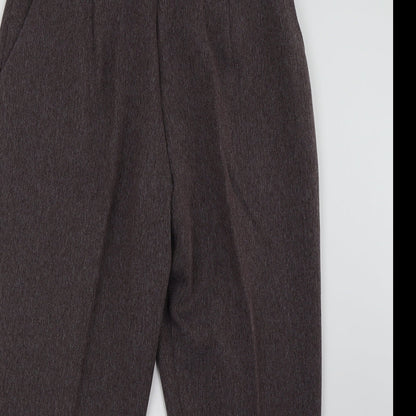 Womens UK Size 18 Preworn Regular Fit  Purple Trousers