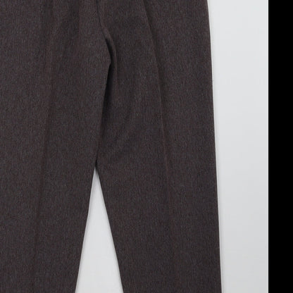 Womens UK Size 18 Preworn Regular Fit  Purple Trousers