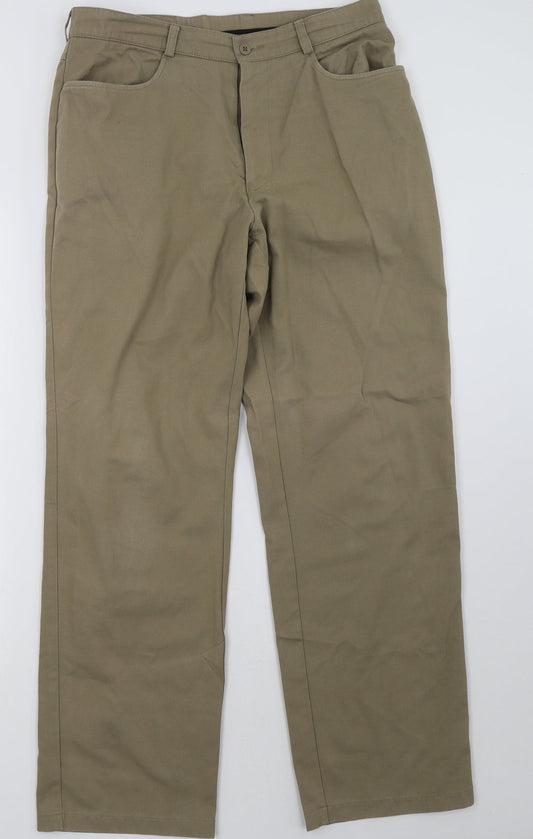 F&F Mens Beige   Trousers  Size 32 L31 in