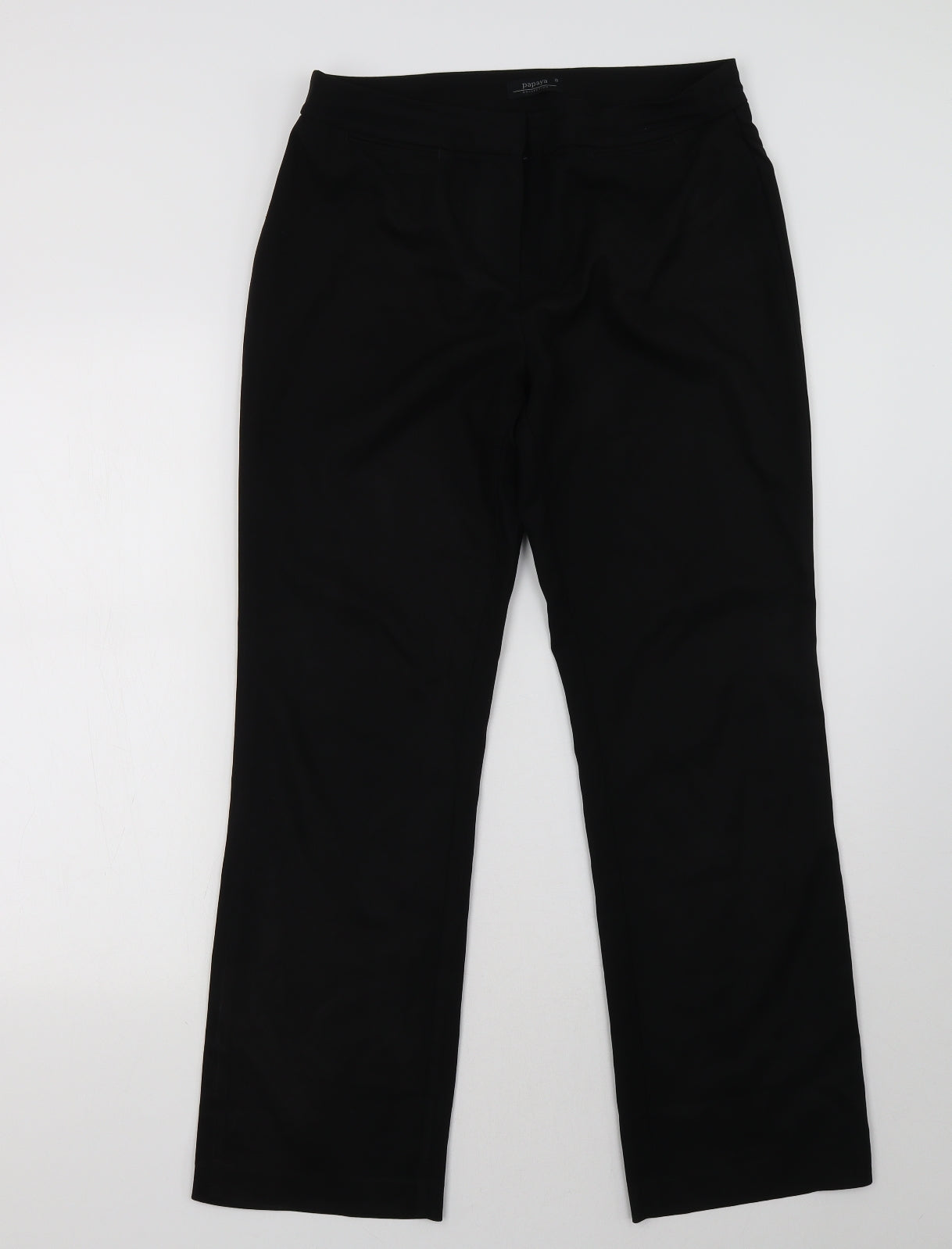 Matalan Womens Black   Trousers  Size 10 L32 in