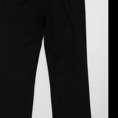 Matalan Womens Black   Trousers  Size 10 L32 in
