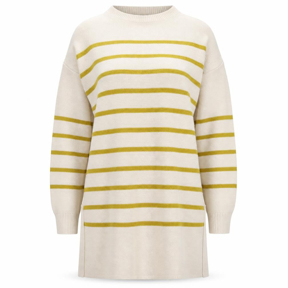 Womens UK Size 8 TU Beige Tunic Jumper