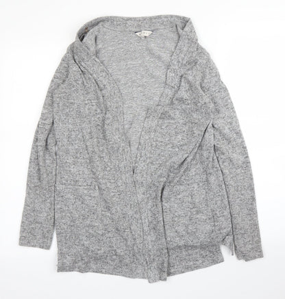 Nutmeg Womens Grey   Cardigan Jumper Size 10
