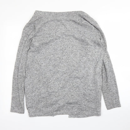 Nutmeg Womens Grey   Cardigan Jumper Size 10