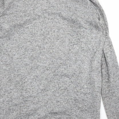 Nutmeg Womens Grey   Cardigan Jumper Size 10