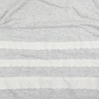 Womens UK Size 8 Phase Eight Grey Pullover Jumper
