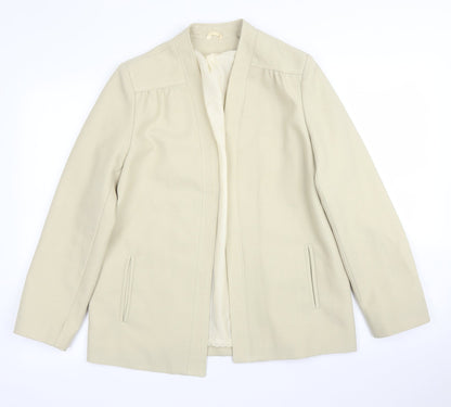Quality Fashion Womens Beige   Jacket Blazer Size 14