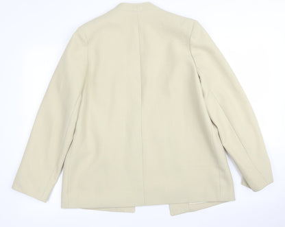 Quality Fashion Womens Beige   Jacket Blazer Size 14