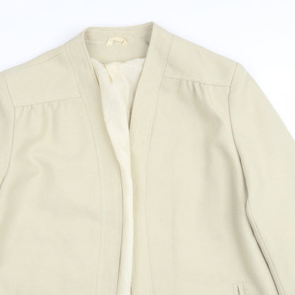 Quality Fashion Womens Beige   Jacket Blazer Size 14