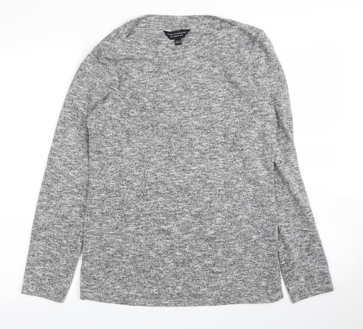 Womens UK Size 10 Dorothy Perkins Grey Pullover Jumper