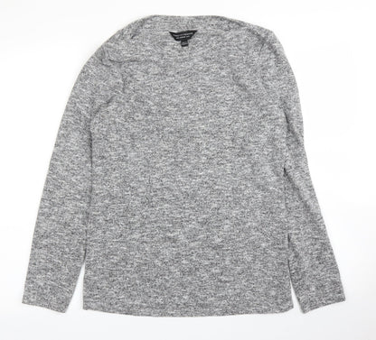 Womens UK Size 10 Dorothy Perkins Grey Pullover Jumper