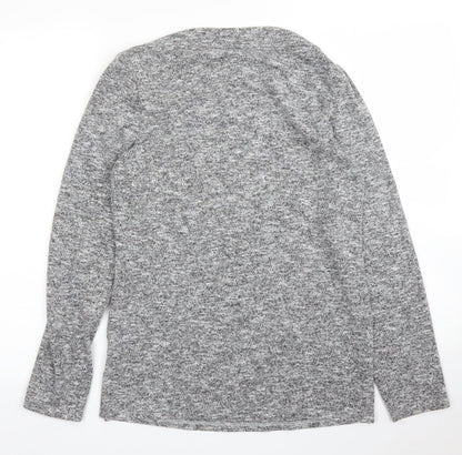 Womens UK Size 10 Dorothy Perkins Grey Pullover Jumper