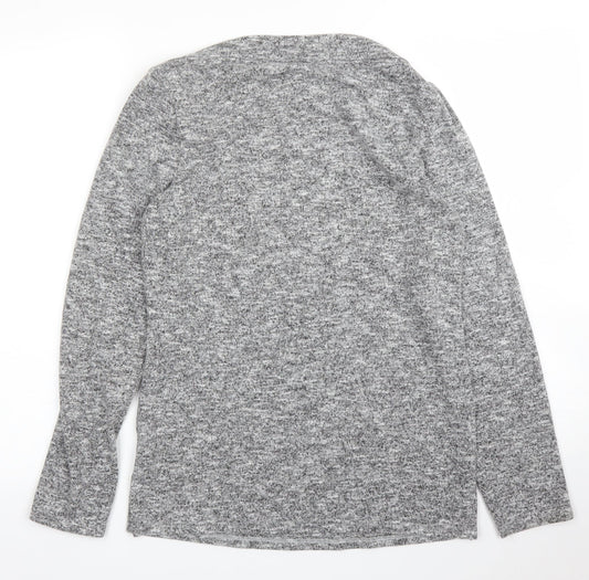 Womens UK Size 10 Dorothy Perkins Grey Pullover Jumper