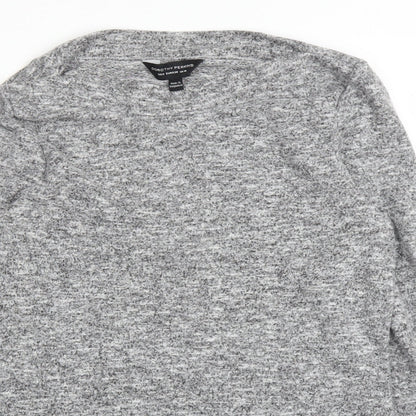 Womens UK Size 10 Dorothy Perkins Grey Pullover Jumper