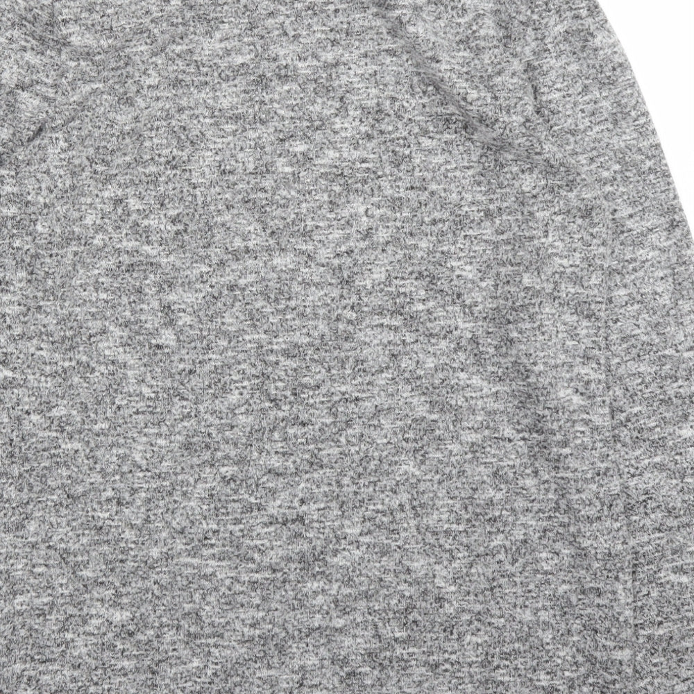 Womens UK Size 10 Dorothy Perkins Grey Pullover Jumper