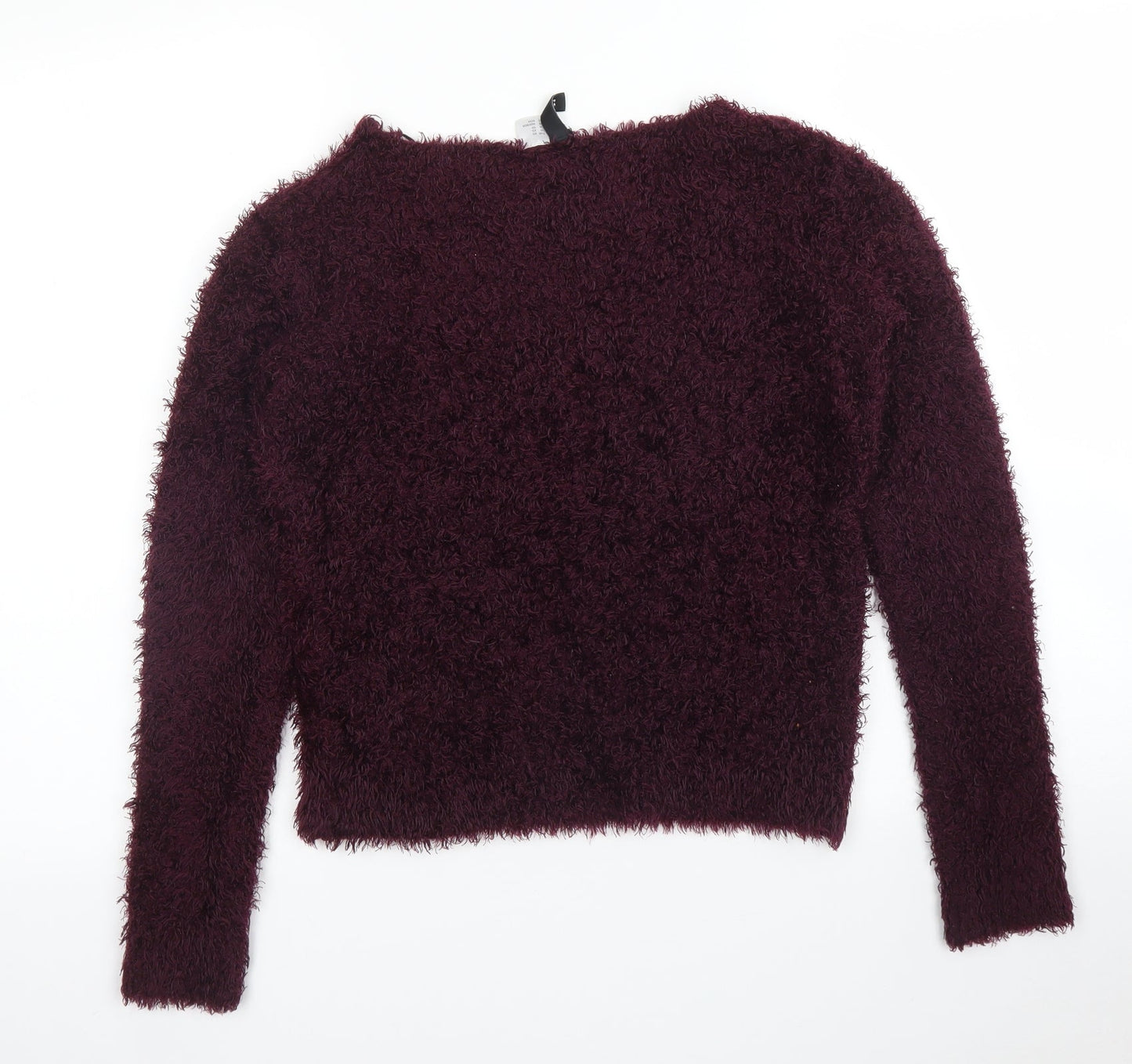 Womens UK Size XS H&M Purple Pullover Jumper