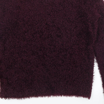 Womens UK Size XS H&M Purple Pullover Jumper