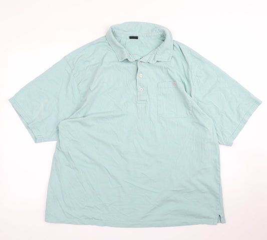 Peagus Mens Green    Polo Size XL