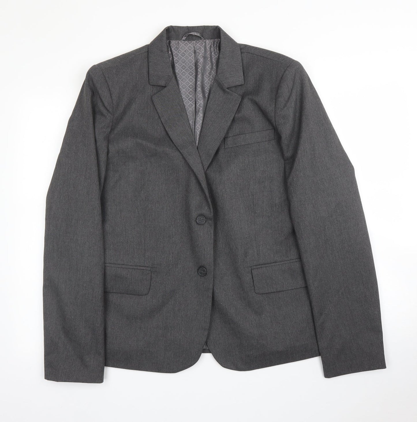 Beau Brummel Womens Grey   Jacket Suit Jacket Size 16