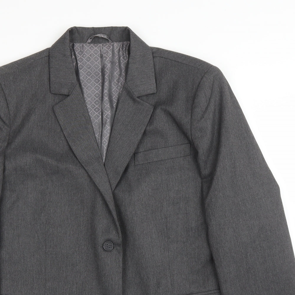 Beau Brummel Womens Grey   Jacket Suit Jacket Size 16