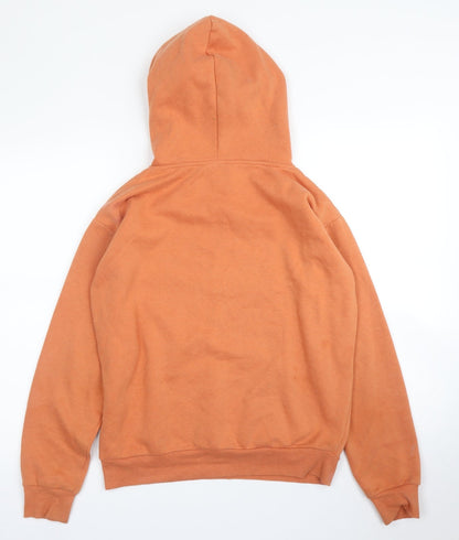 Primark Womens Orange   Pullover Hoodie Size XS
