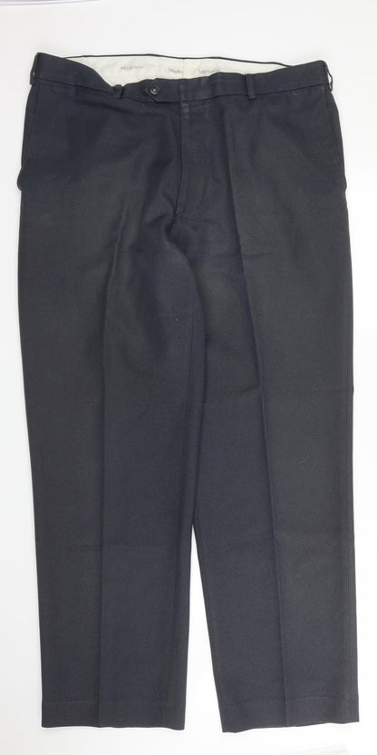 Musketeer Mens Grey   Trousers  Size 36 in L30 in