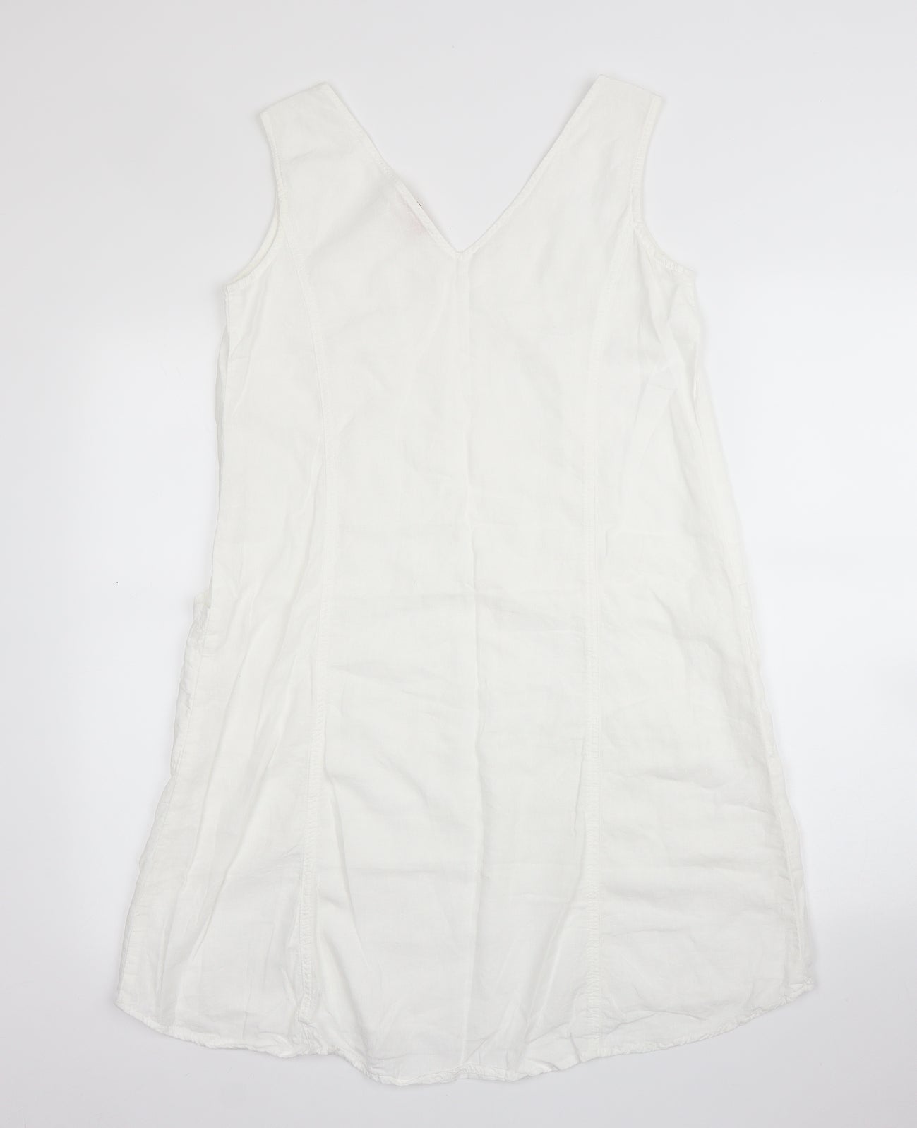 F&F Womens White   A-Line  Size 8