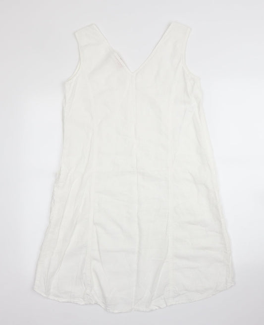F&F Womens White   A-Line  Size 8