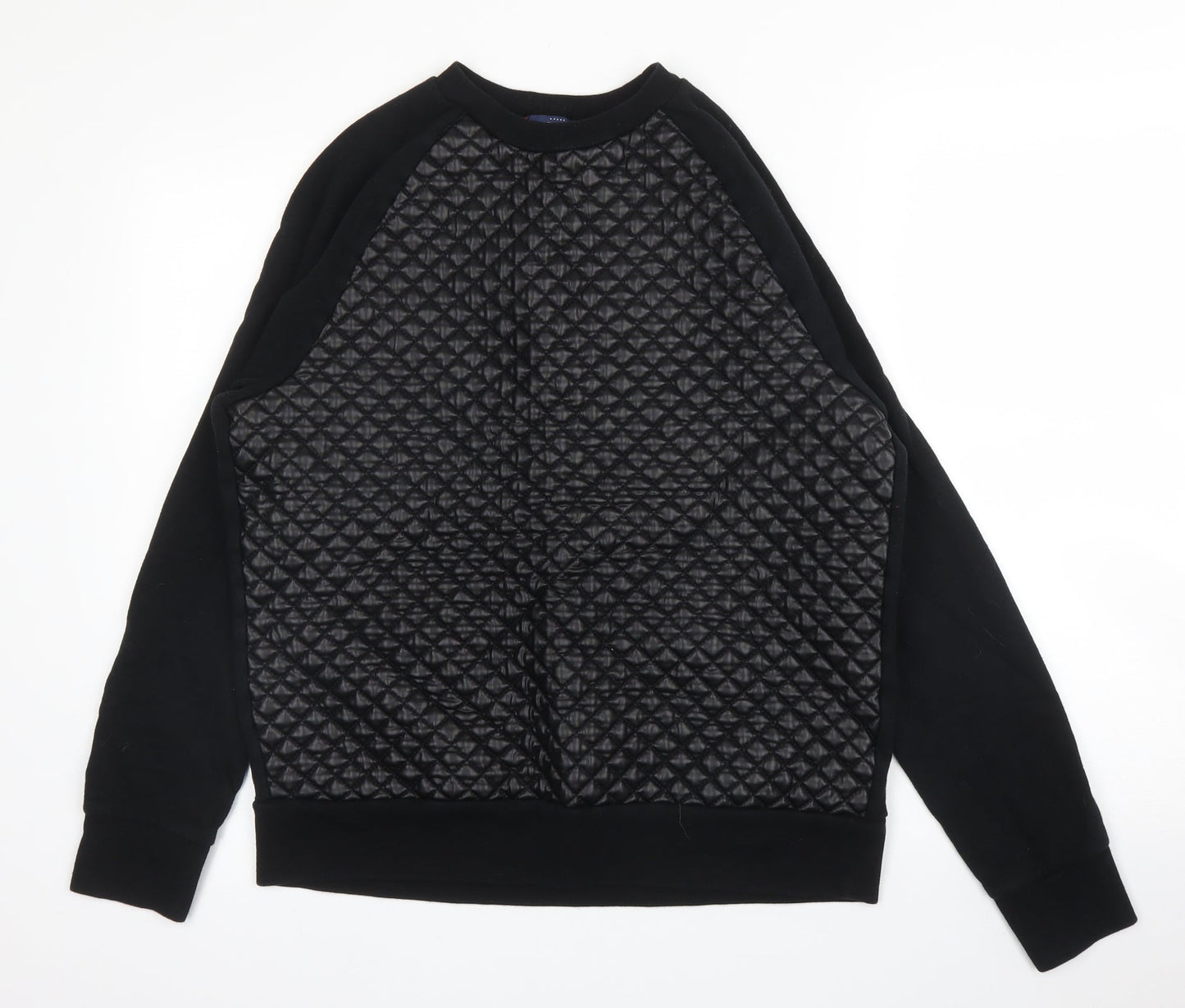 Topman Mens Black   Pullover Jumper Size S