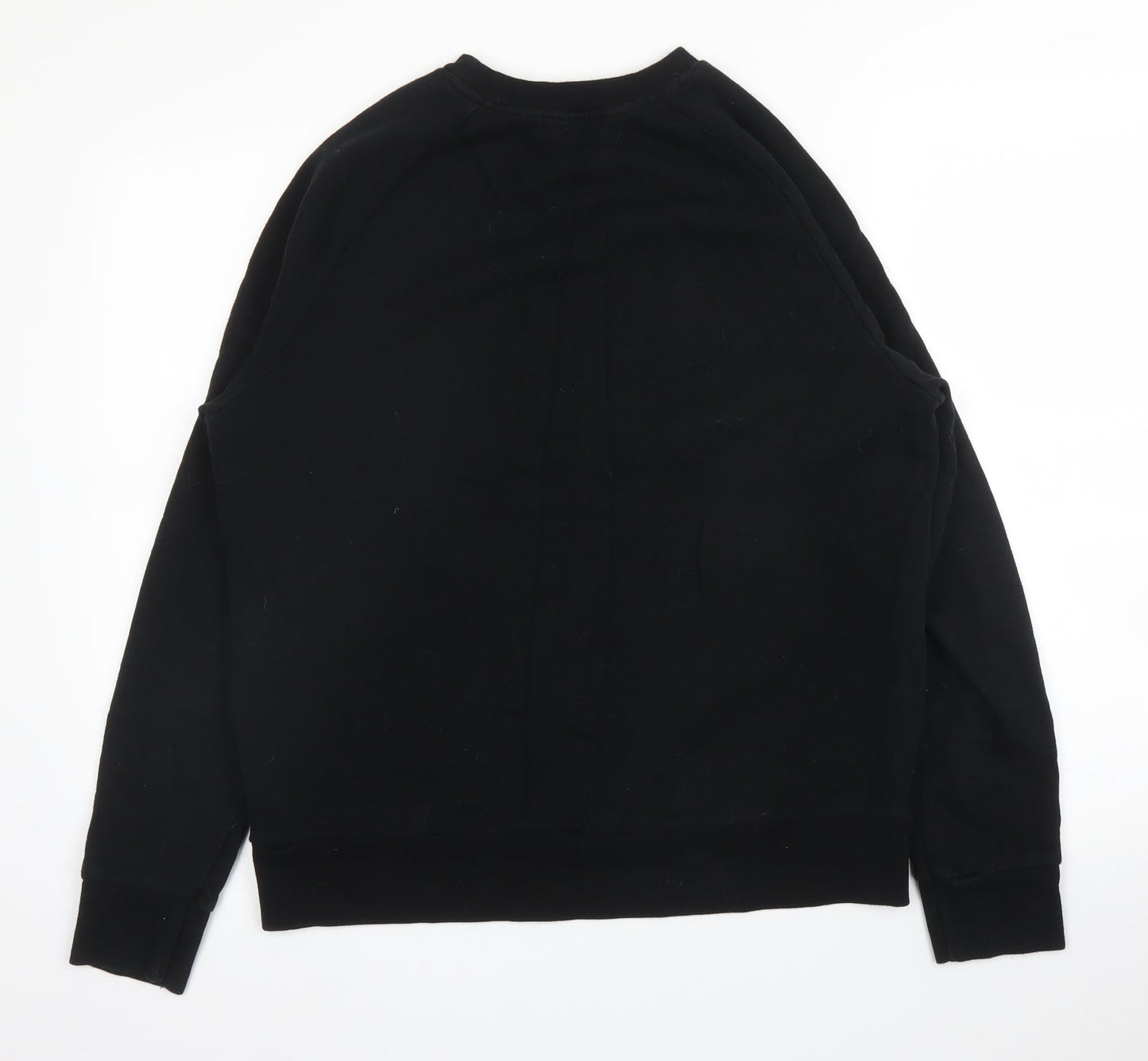 Topman Mens Black   Pullover Jumper Size S