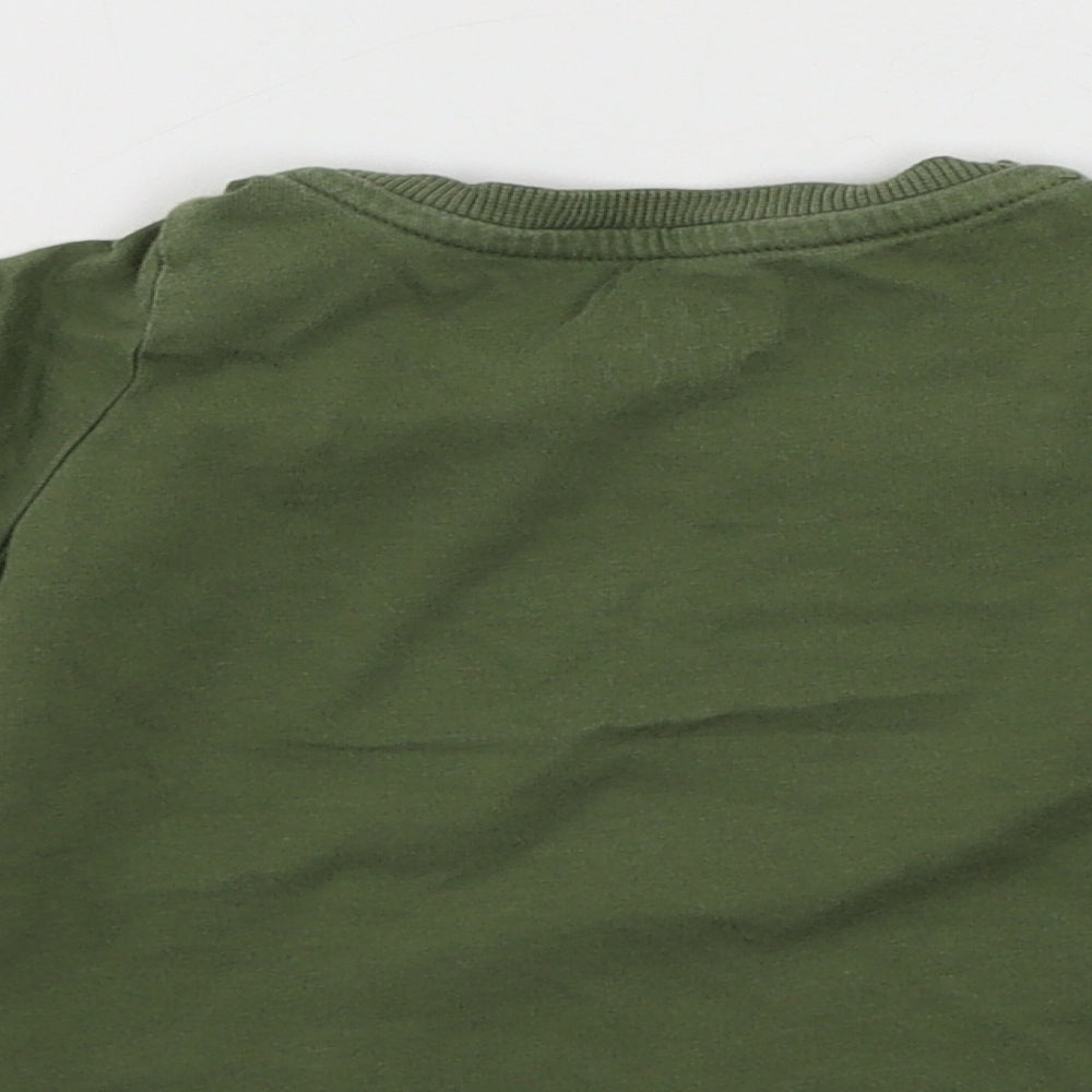 F&F  Boys Green   Basic T-Shirt Size 6-9 Months