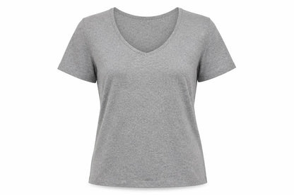 Womens UK Size 12 Dorothy Perkins Grey Basic T-Shirt