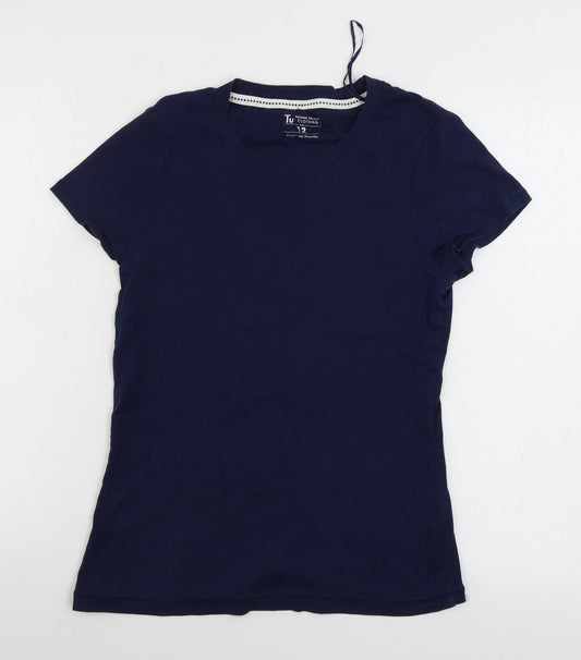 TU Womens Blue   Camisole T-Shirt Size 12