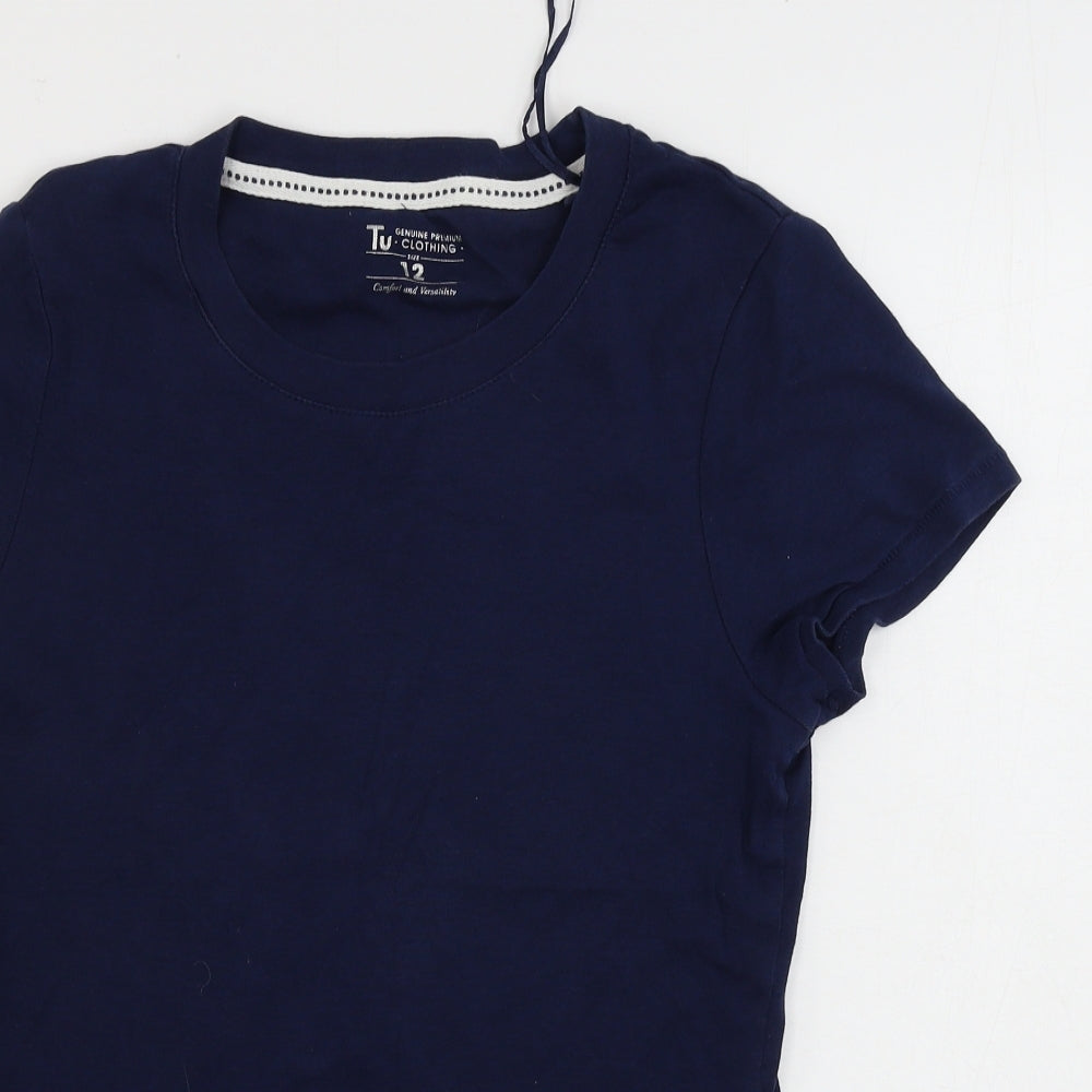 TU Womens Blue   Camisole T-Shirt Size 12