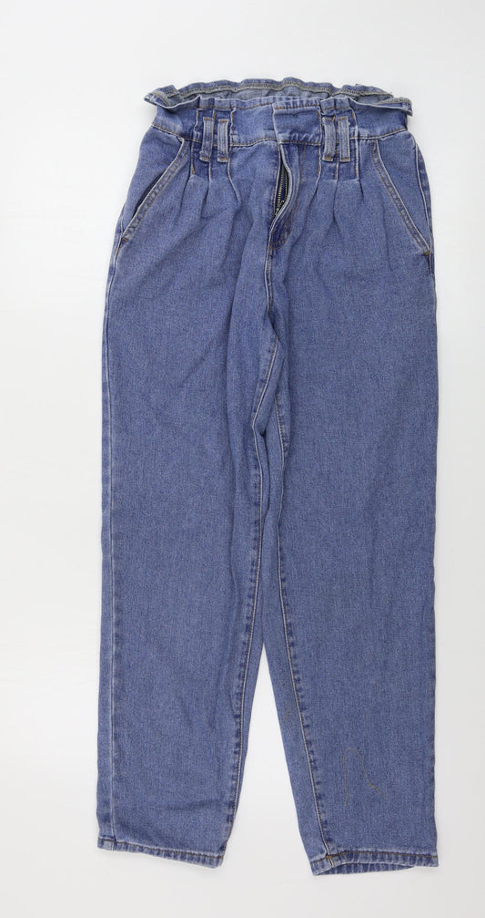 denim co Womens Blue   Straight Jeans Size 8 L24 in