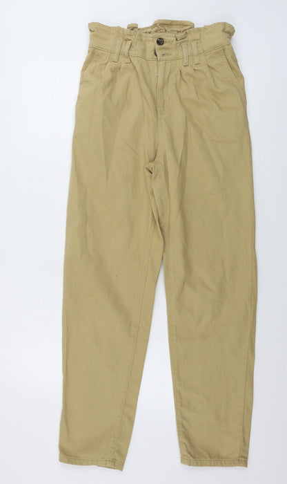 denim co Womens Beige   Straight Jeans Size 8 L26 in