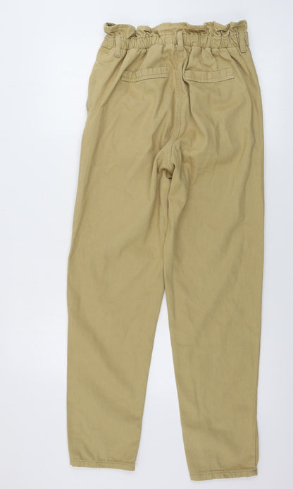 denim co Womens Beige   Straight Jeans Size 8 L26 in