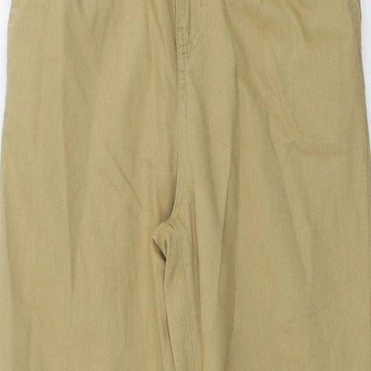 denim co Womens Beige   Straight Jeans Size 8 L26 in