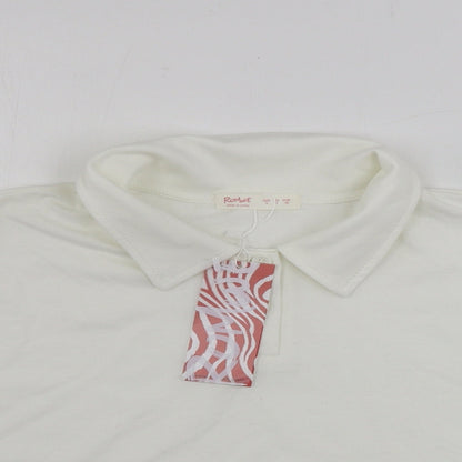 Rome Womens Ivory   Cropped T-Shirt Size S