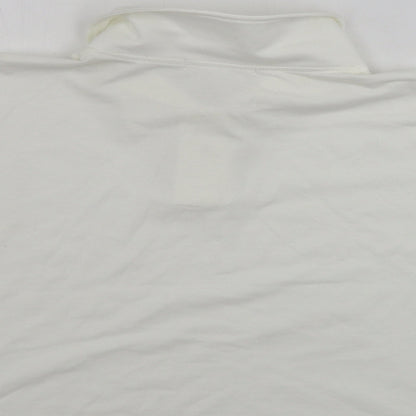 Rome Womens Ivory   Cropped T-Shirt Size S