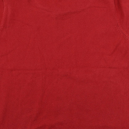 Womens UK Size M Bonmarché Red Pullover Jumper