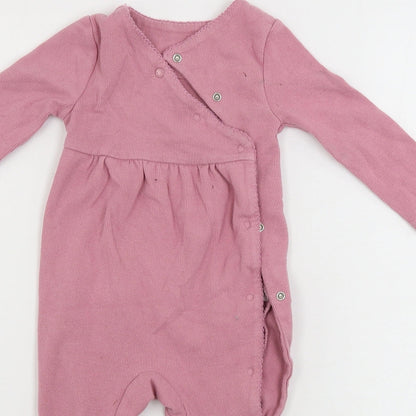 TU Girls Pink   Babygrow One-Piece Size 6-9 Months