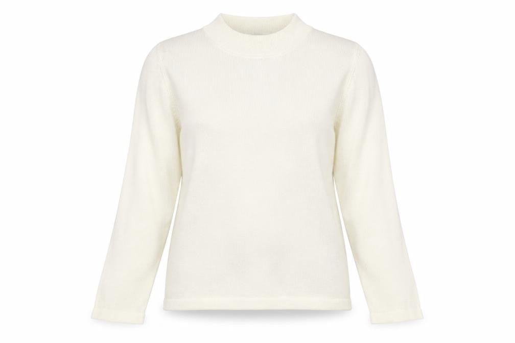 Womens UK Size 14 Marks and Spencer Ivory Pullover Jumper